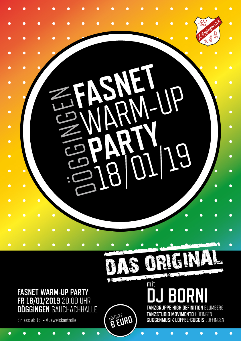 SVD Fasnet WarmUp Party 2019